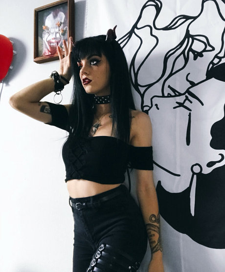 Gianna Frankenstein high quality model pics