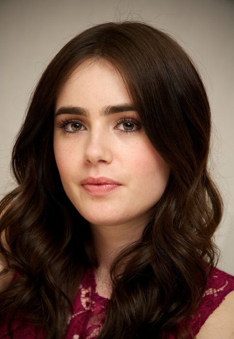Lily Collins exclusive star archive