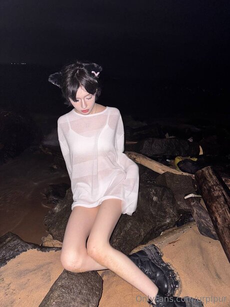 urplpur pornstar naked image