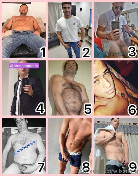 Wilsonn B nude model photos
