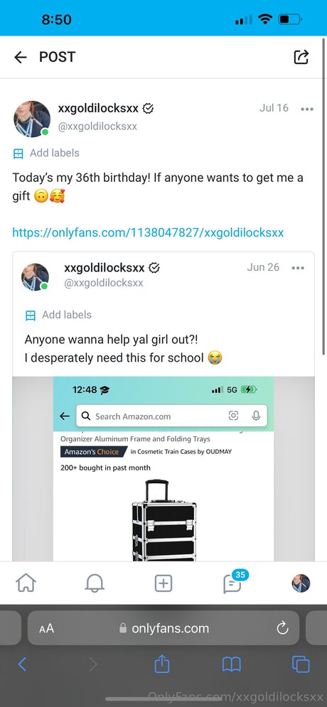Xxgoldilocksxx porn actress picture
