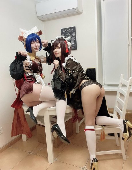 Tasha Bunny and Remi Fox model nudes image