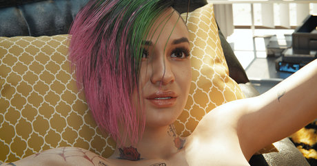 Cyberpunk 2077 model beautiful pic