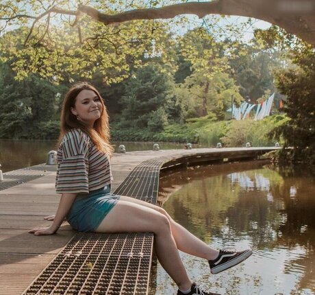 Lena Vanille pretty pornstar photo