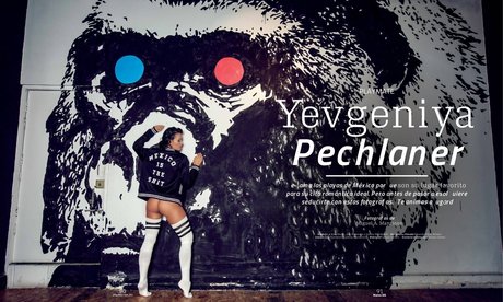 Yevgeniya Pechlaner model art galleries