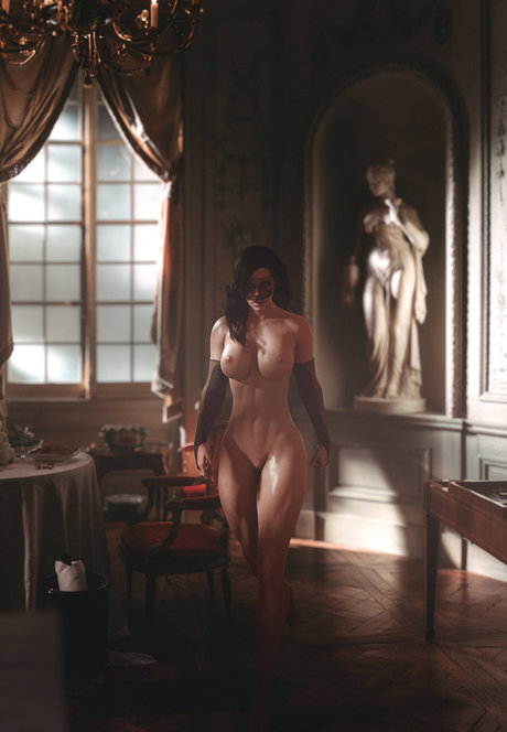 The Witcher model free pic