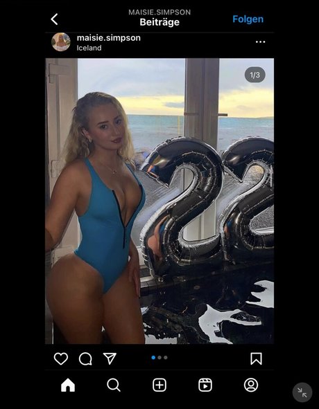 Maisie Simpson pornographic model pic