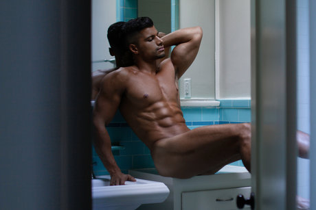 Tony Kerr model erotic image