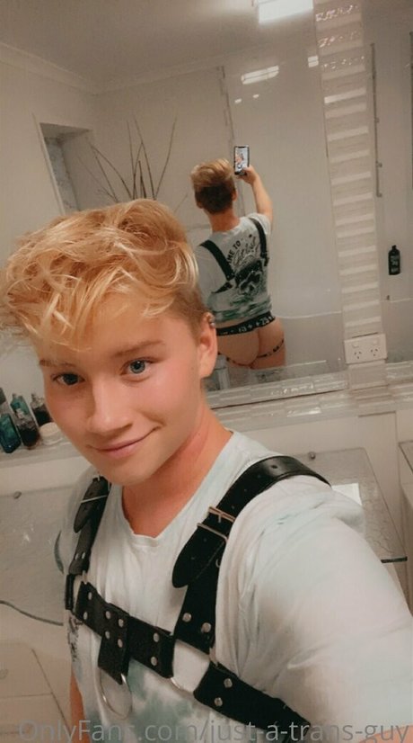 just a trans guy pornographic model image