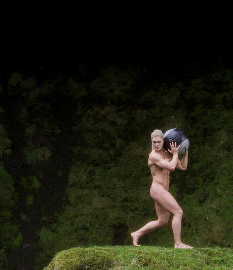 Katrin Davidsdottir nude model archive