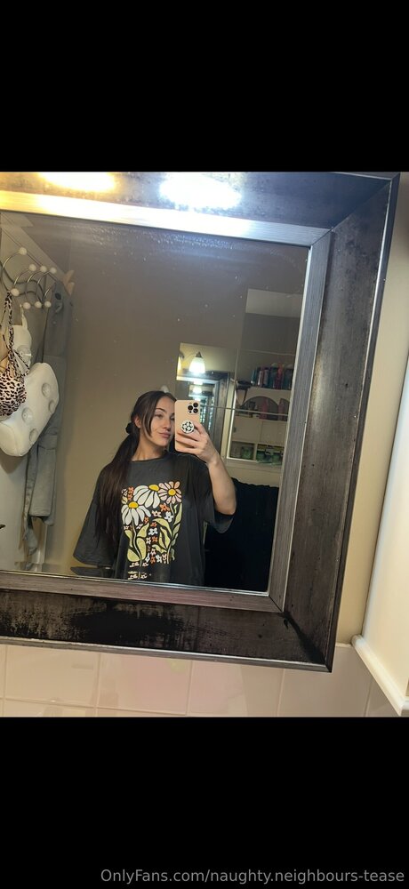 Naughty Neighbours Tease pretty pornstar picture