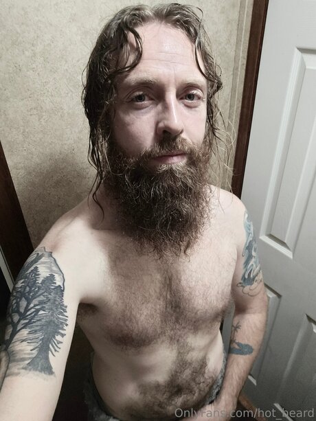 Hot Beard model pornographic pic