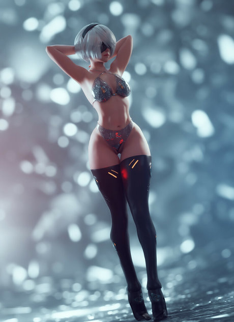 Nier Automata YoRHa model nudes photo