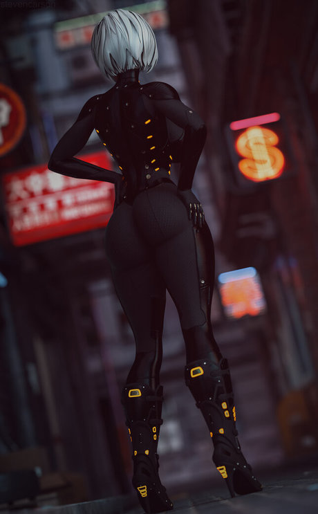 Nier Automata YoRHa top model photos