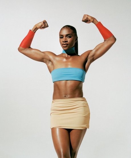 Dina Asher Smith erotic model img