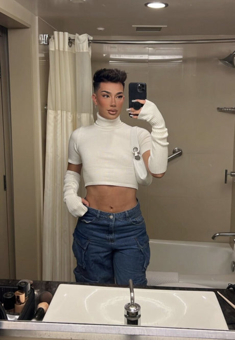 James Charles model sexy image