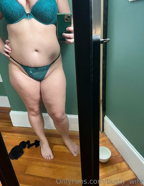 busty wife adult model image