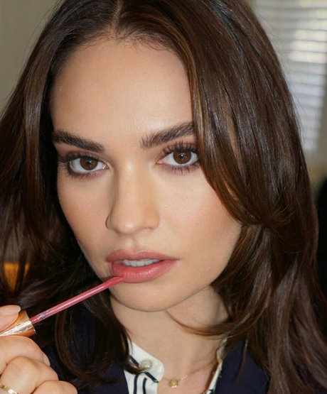 Lily James hd pornstar image