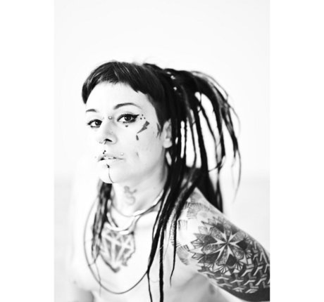 shewolf inked model sexy picture