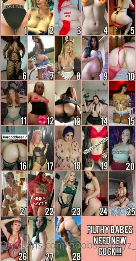 boobsfordayz xo2 model beautiful pics