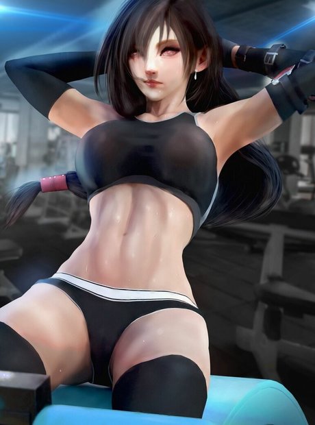 Final Fantasy art actress pic