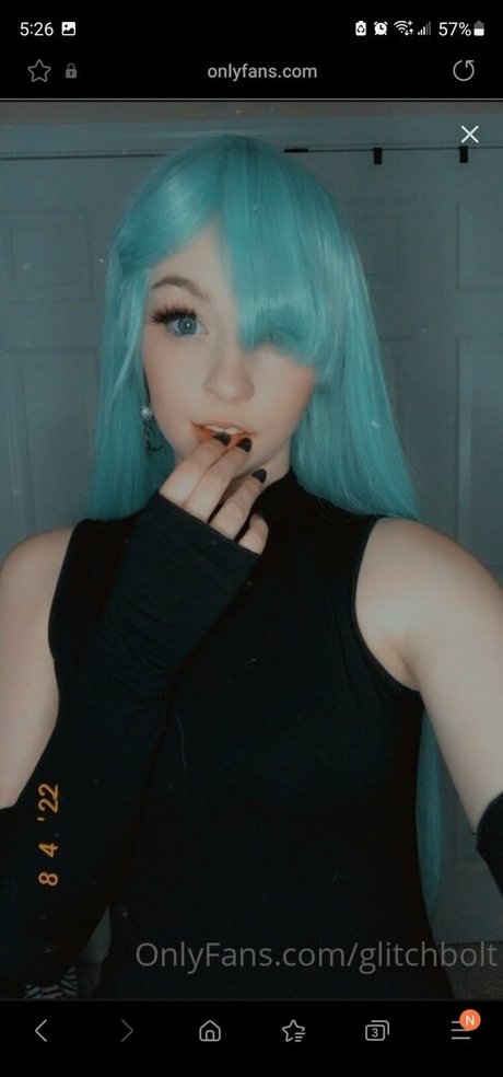 Glitchbolt naked model images