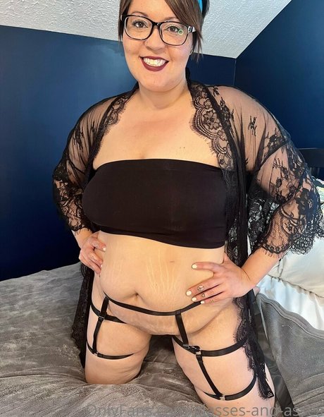 glasses and asses model erotic image