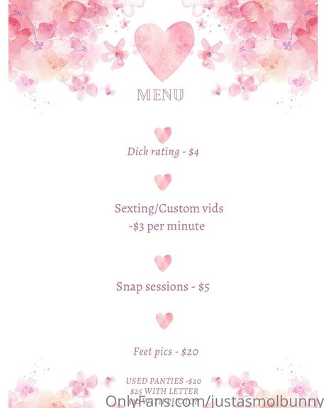 justasmolbunny sexy model gallery