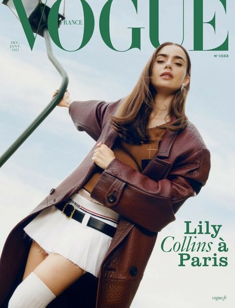 Lily Collins model nude pictures