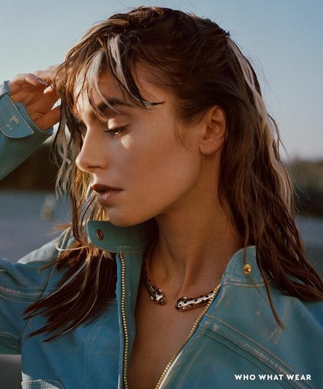 Lily Collins model top picture