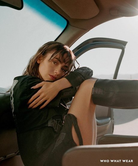 Lily Collins model hd archive