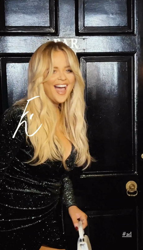 Emily Atack model high quality image