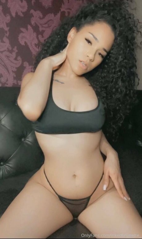 inkedbrunette_ naked model photos
