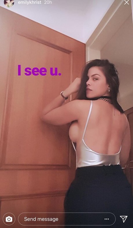 Emily Khrist exclusive star photos