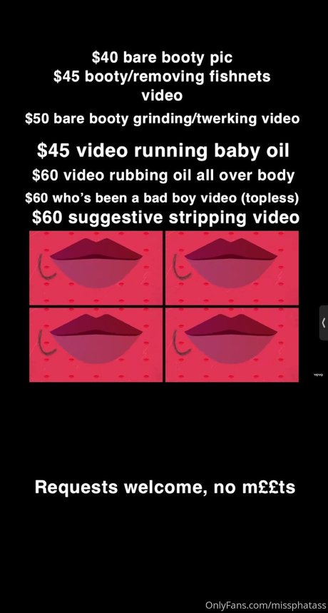 Missphatass xxx model photos