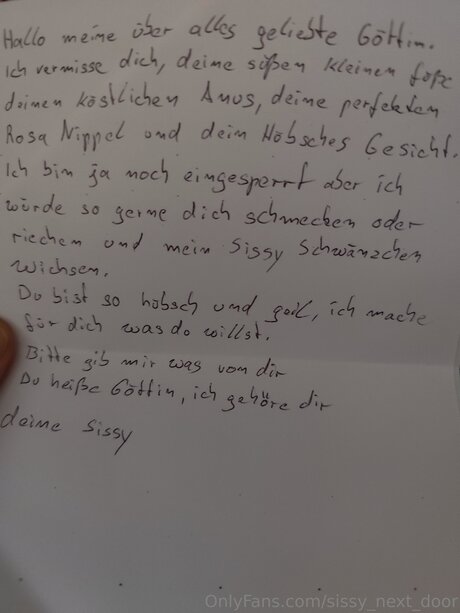 Sissy Next Door model perfect archive