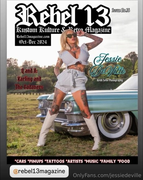 Jessiedeville star exclusive photo