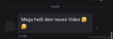 Tattooed Redhead high quality star photo