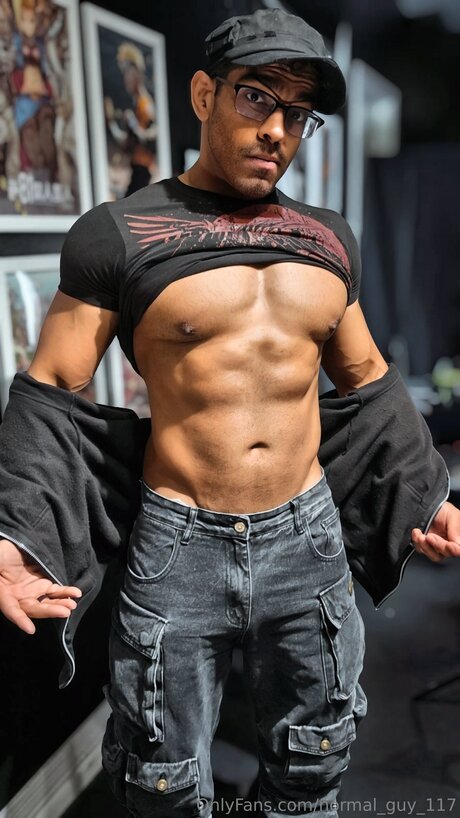 Normal Guy 117 art model pic