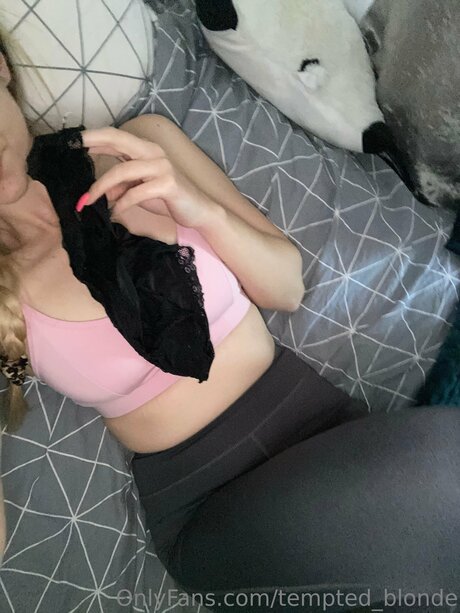 Tempted Blonde sex pornstar photo