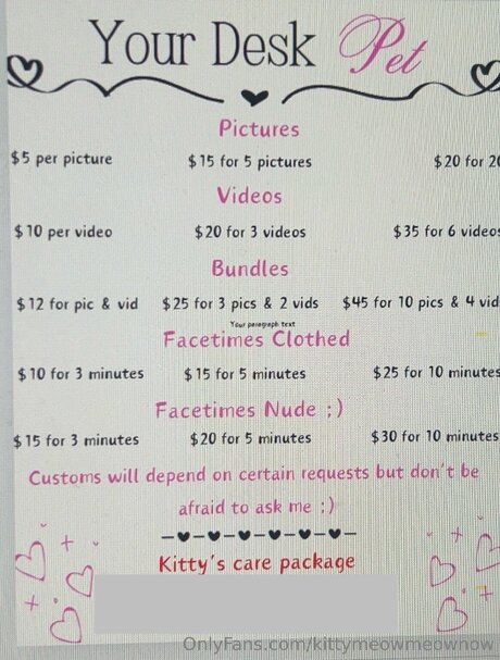 Kittymeowmeownow pornstar adult pictures