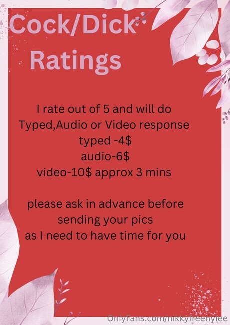 Nikkyfreenylee nude model gallery