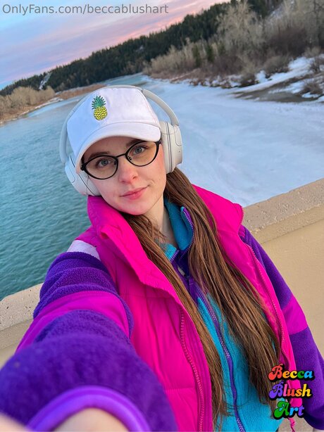 Beccablushart model high quality photo