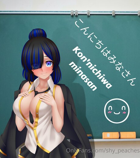 Shy Peaches adult model pic