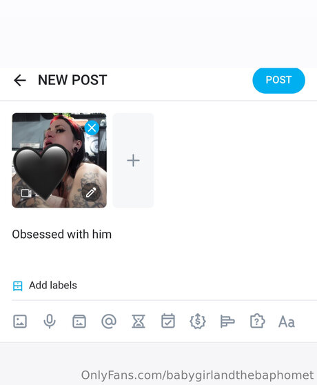 Babygirlandthebaphomet star top pic