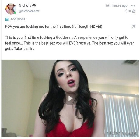 Nicholeasmr model nude pictures