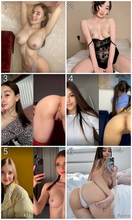 Aria Flame model pornographic photos