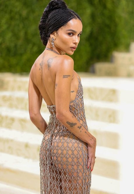 Zoe Kravitz sexy pornstar picture