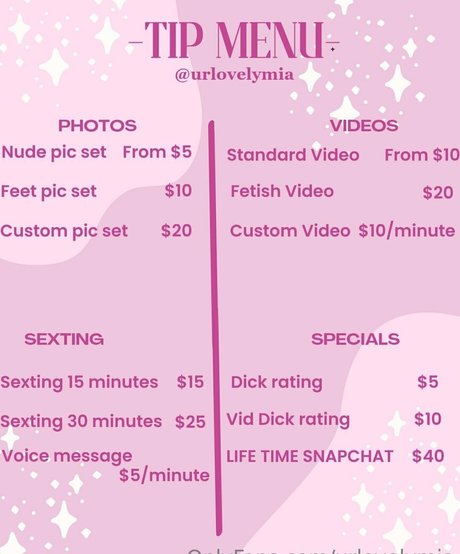 urlovelymia top star picture