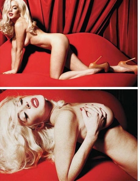 Lindsay Lohan porn model picture